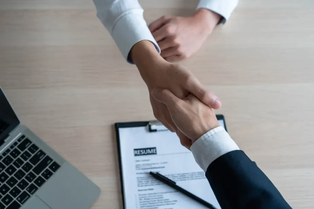 Submitting a home purchase offer as an important step in buying a house