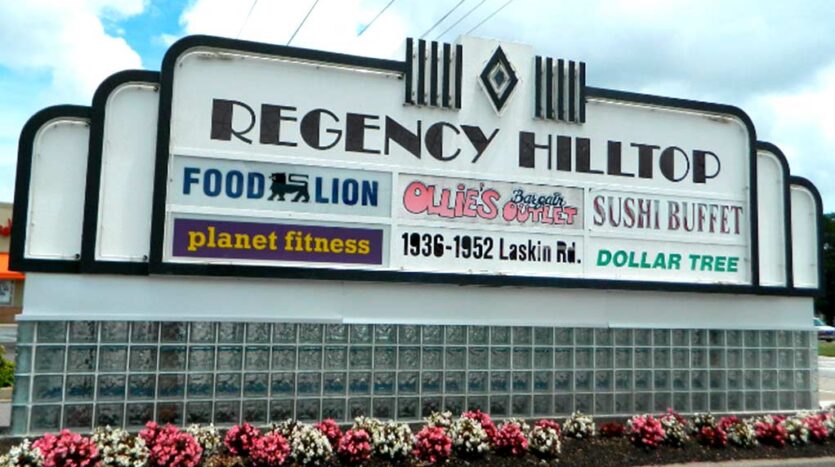 Regency Hilltop Shopping Center near great neck virginia beach virginia