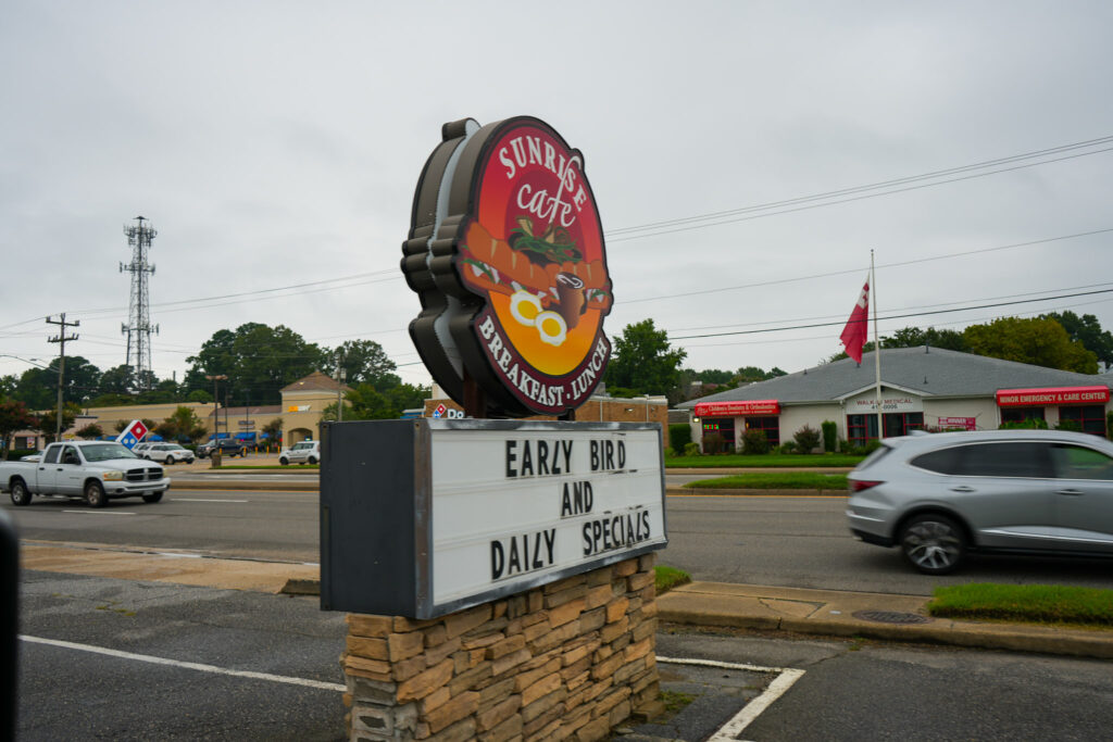 Sunrise Café near great neck virginia beach