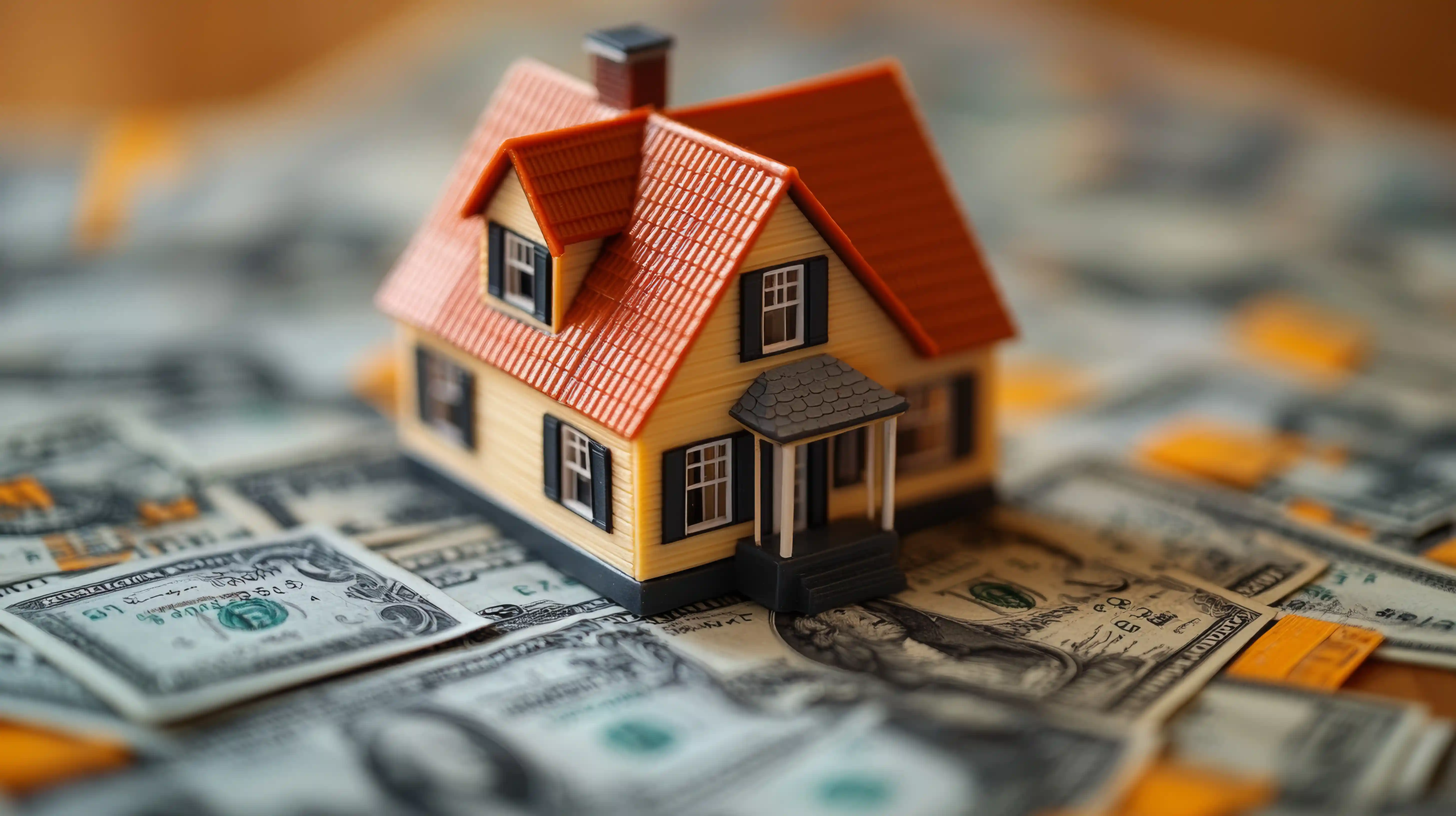 Cash payment exchanged for house keys