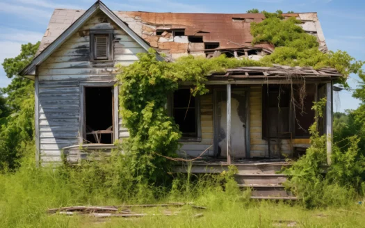 Fixer-upper interior awaiting renovation