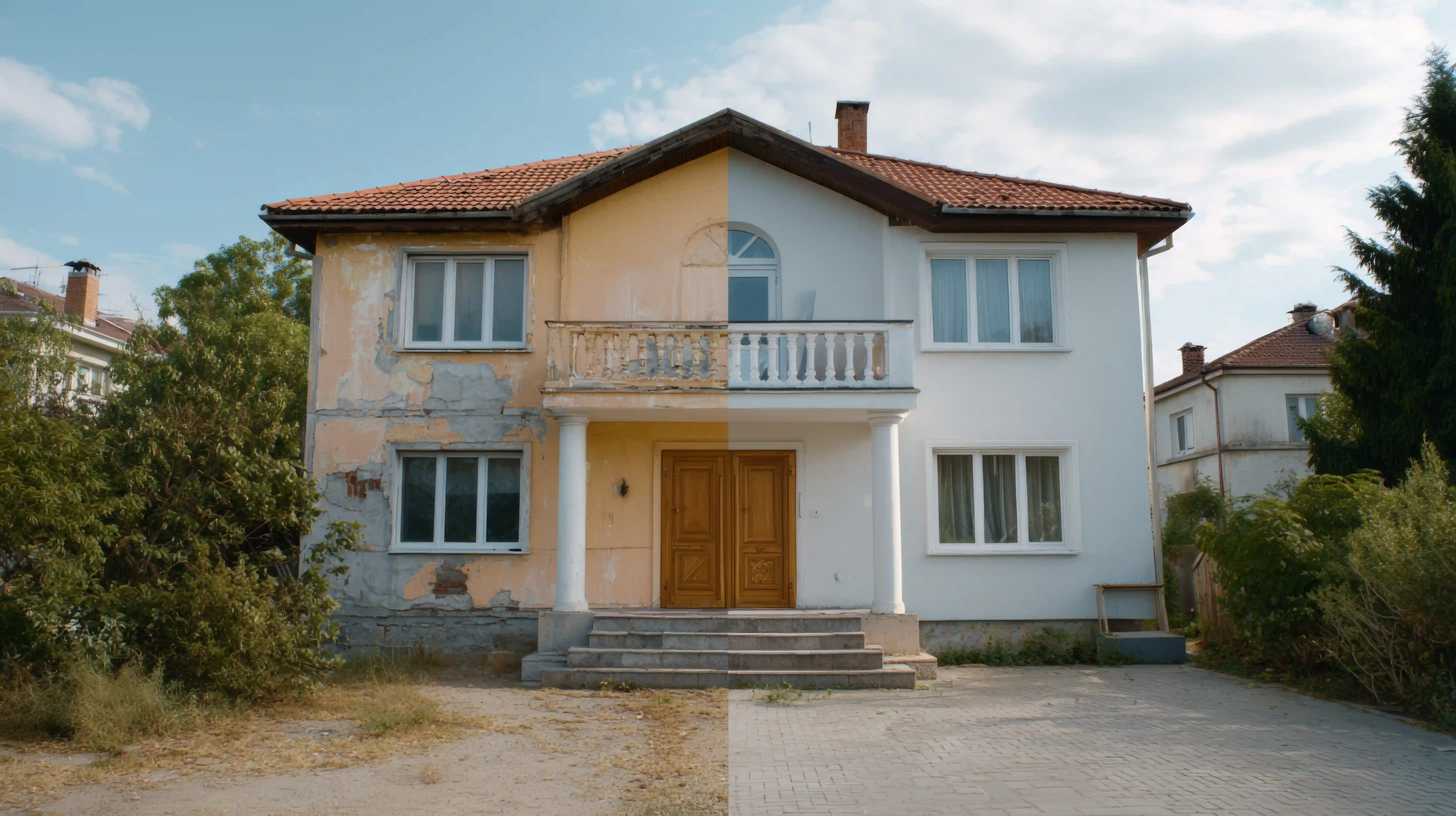 Fixer-upper interior awaiting renovation
