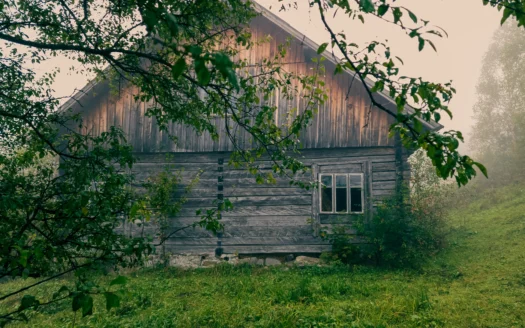 Older single-family home exterior