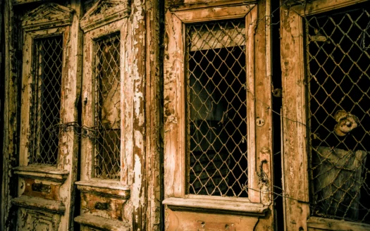 Rundown house in need of major repairs